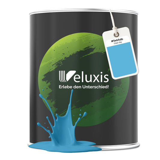 Wandfarbe Premium Blau (Clear Sky)