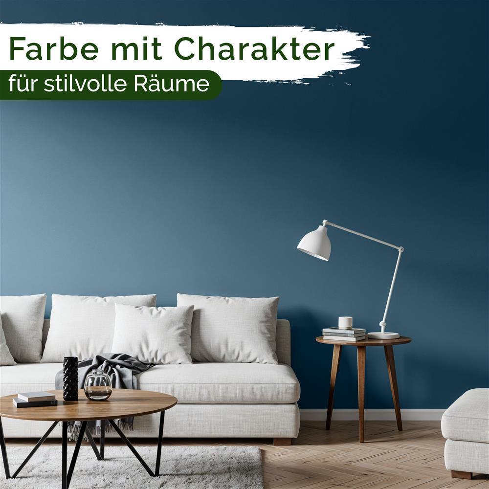 Wandfarbe Premium Blau (Dusty Blue)
