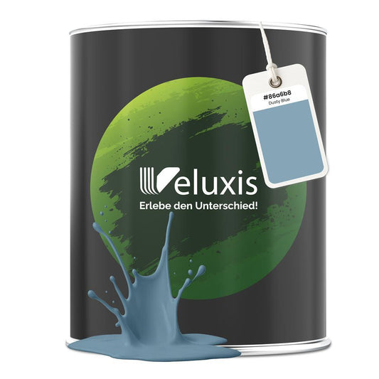 Wandfarbe Premium Blau (Dusty Blue)