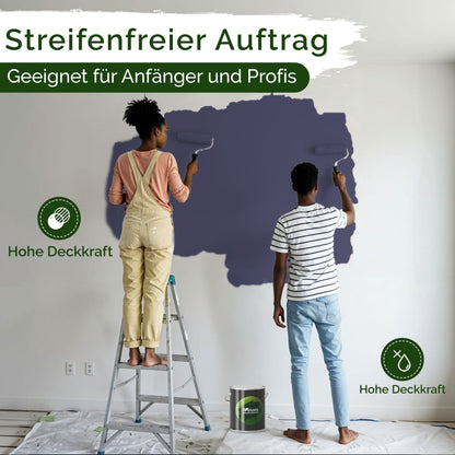 Wandfarbe Premium Blau (Slate Indigo)
