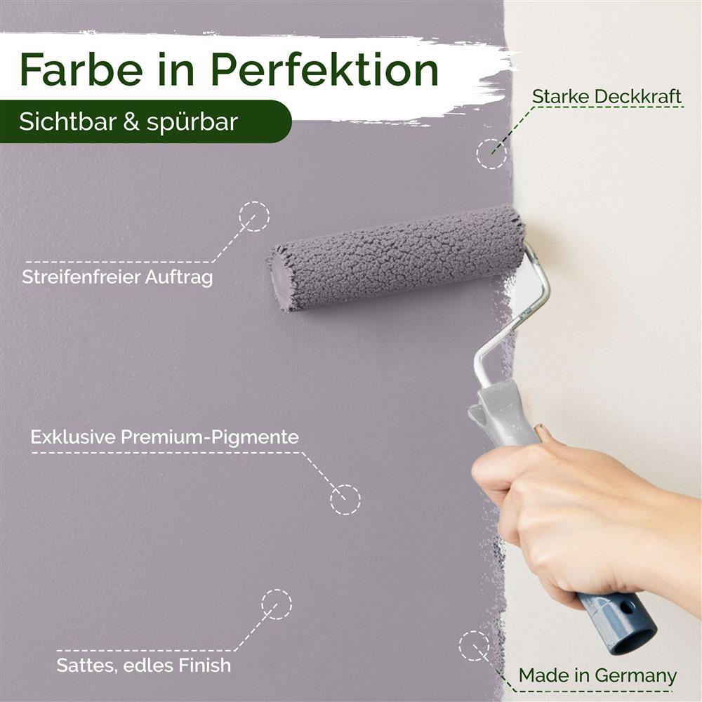 Wandfarbe Premium Violett (Soft Lavender Grey)