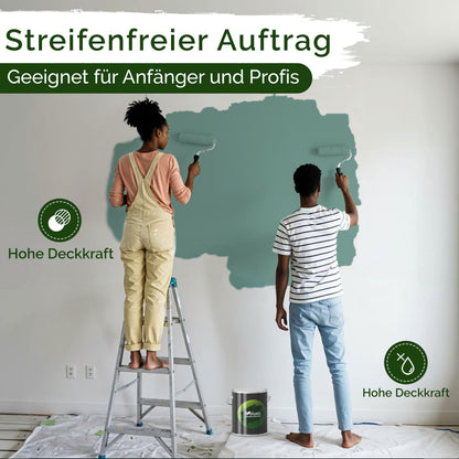 Wandfarbe Premium Grün (Soft Teal)