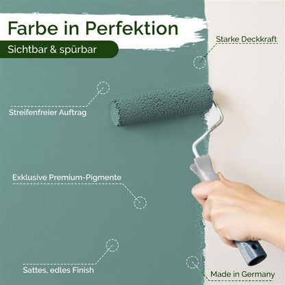 Wandfarbe Premium Grün (Soft Teal)