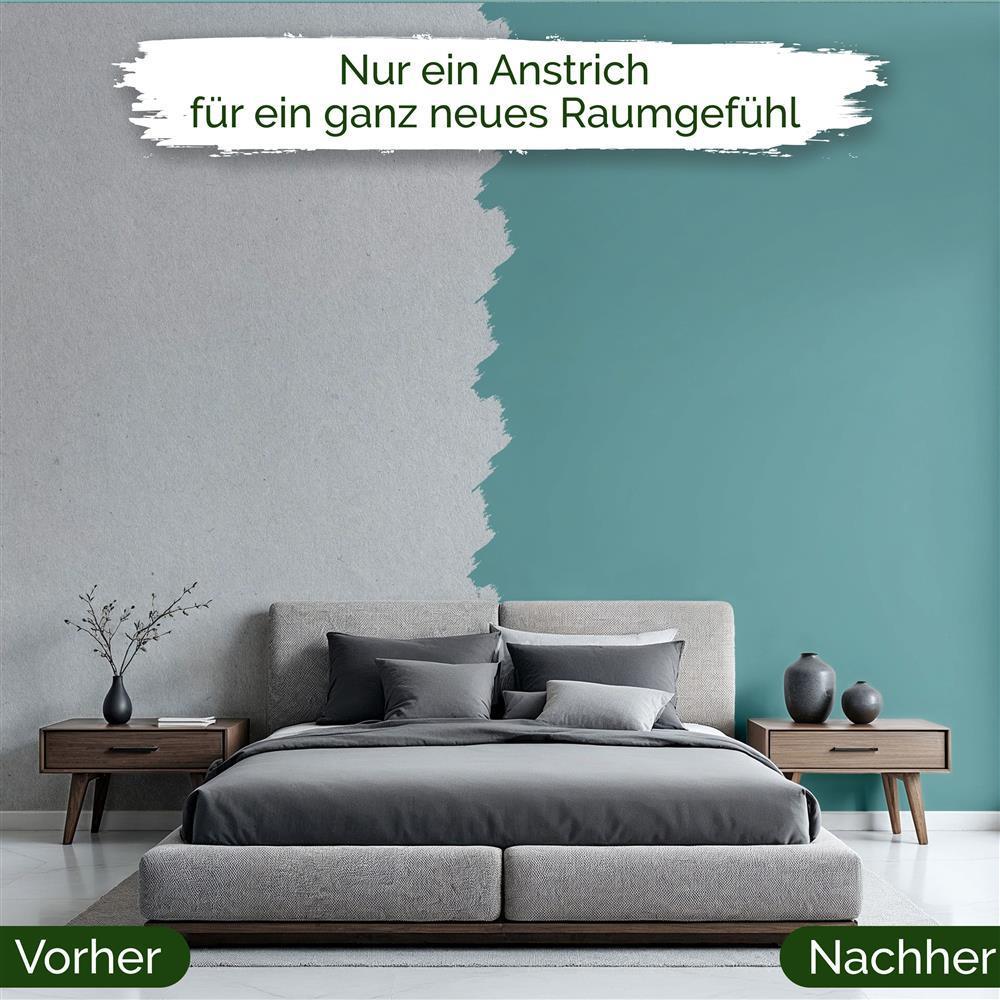 Wandfarbe Premium Blau (Calm Teal)
