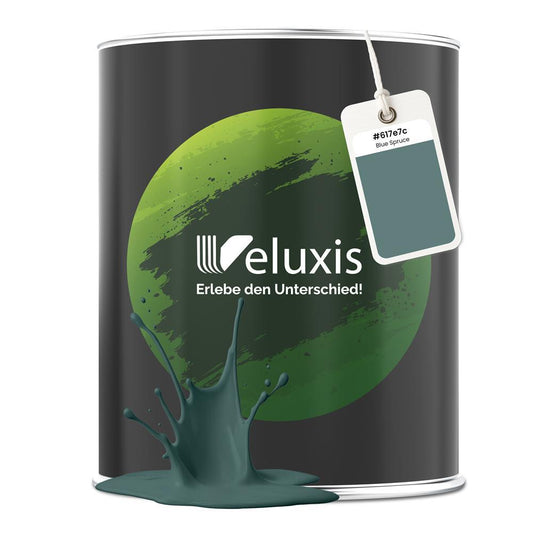 Wandfarbe Premium Blau (Blue Spruce)