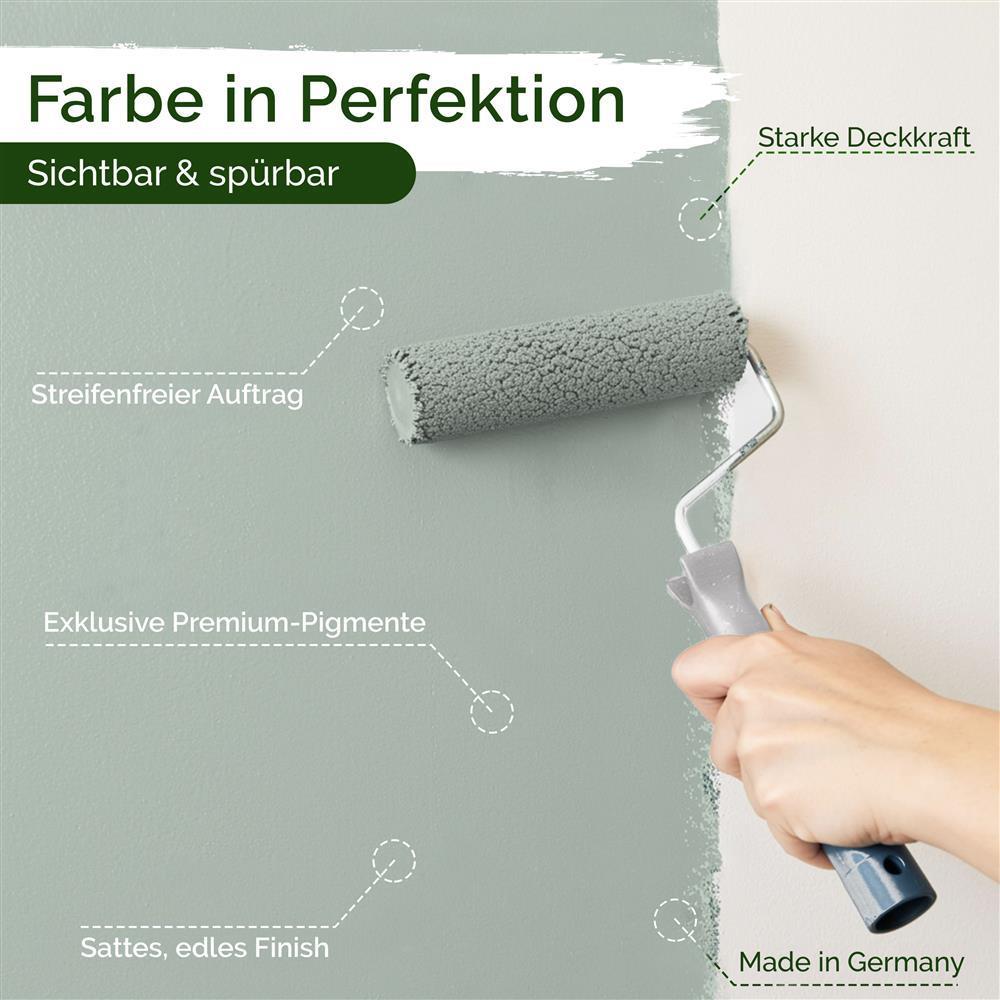 Wandfarbe Premium Grün (Mint Stone)