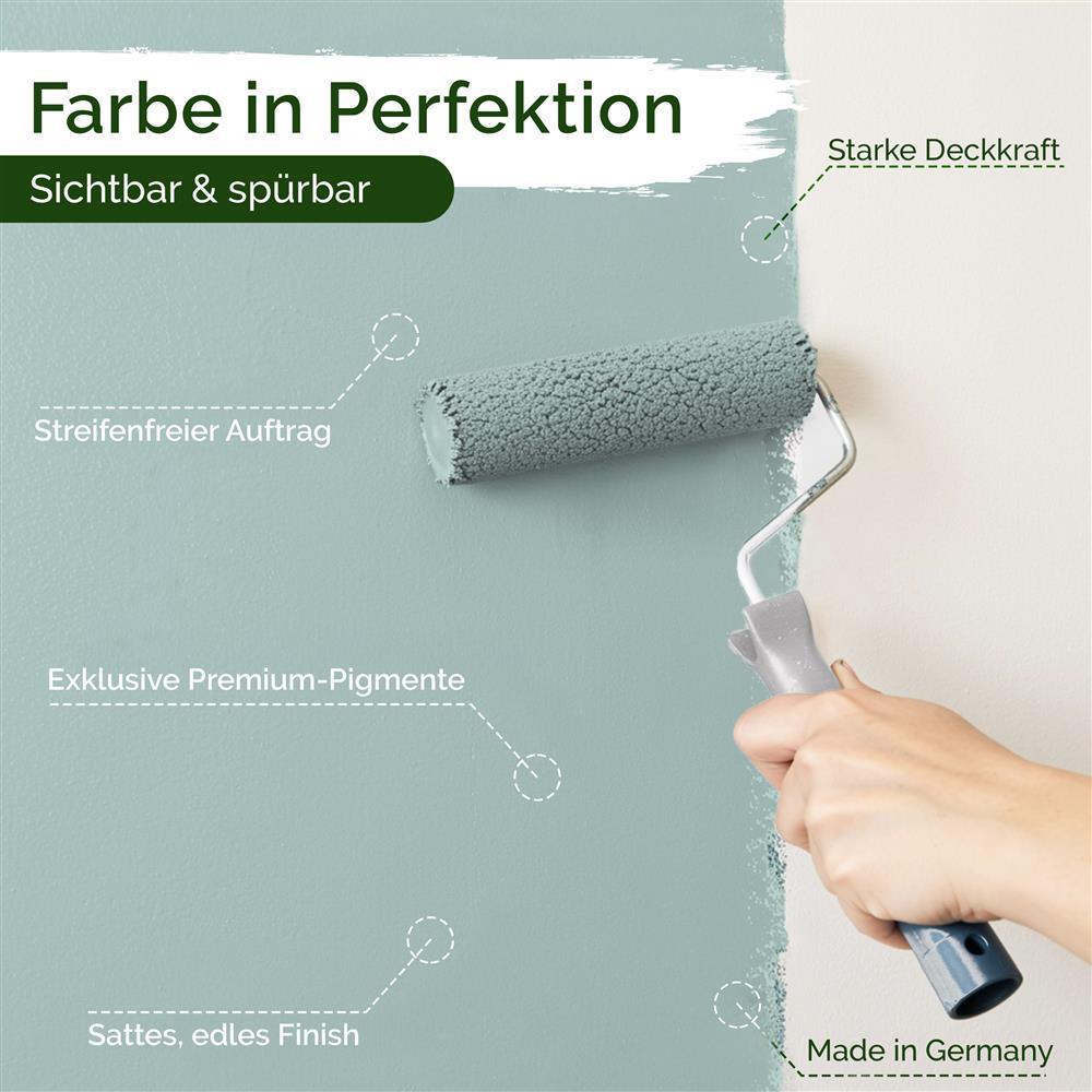 Wandfarbe Premium Blau (Soft Mint)