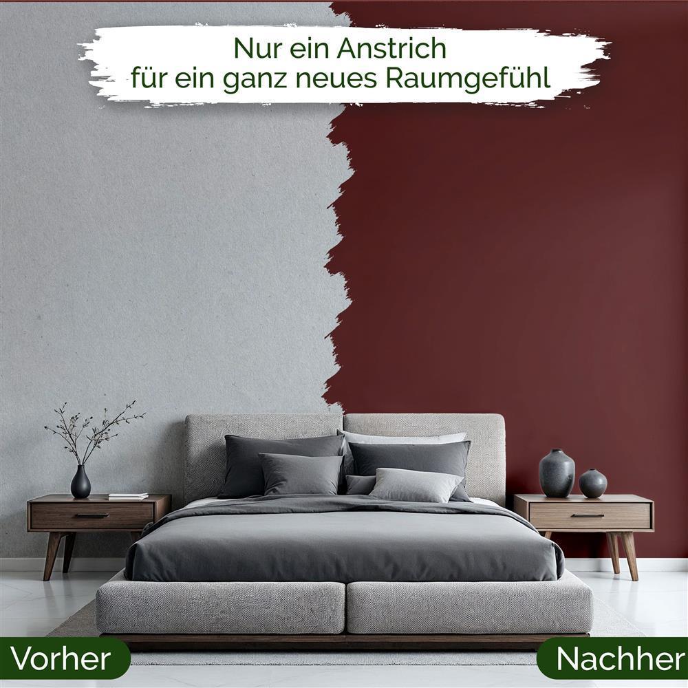 Wandfarbe Premium Rot (Dark Earth)