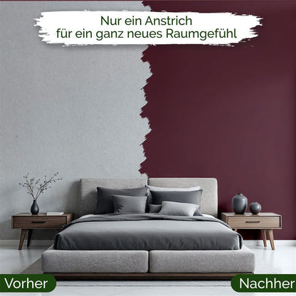 Wandfarbe Premium Braun (Plum Brown)