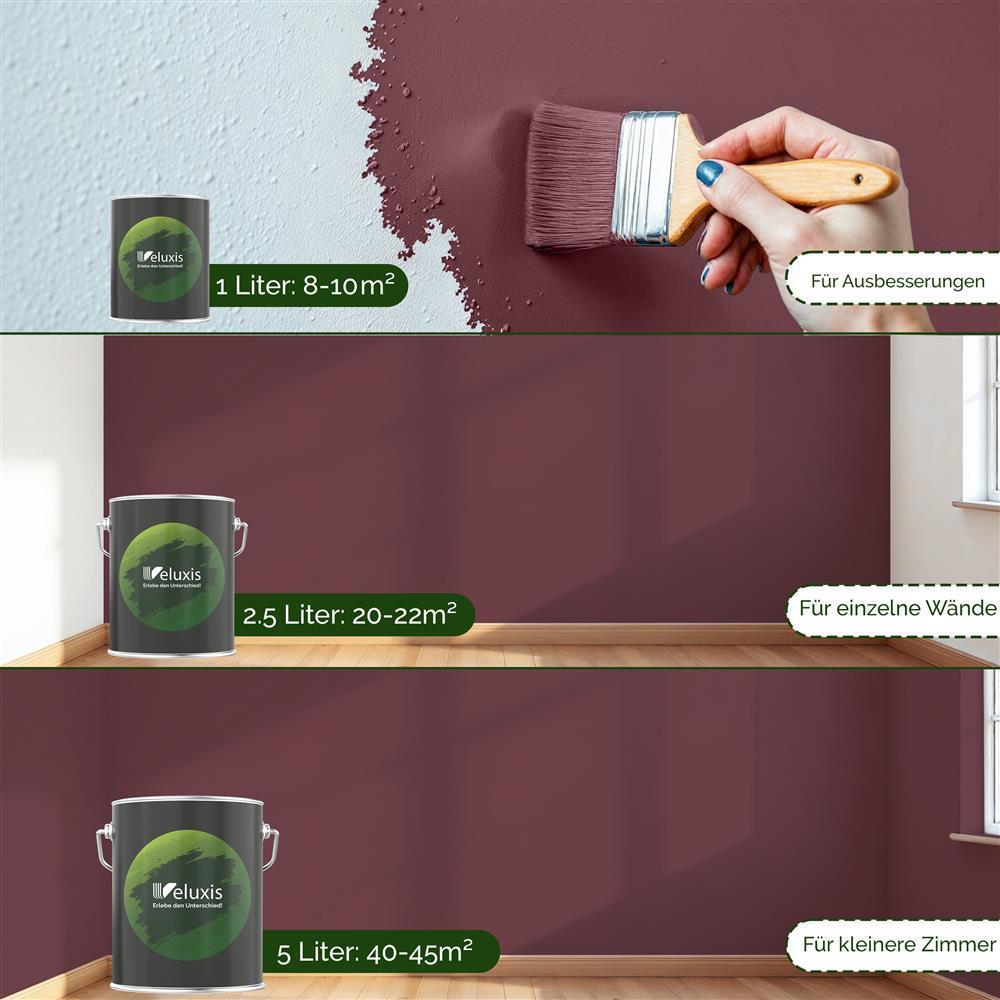 Wandfarbe Premium Braun (Plum Brown)