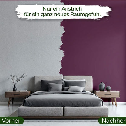 Wandfarbe Premium Violett (Berry Taupe)