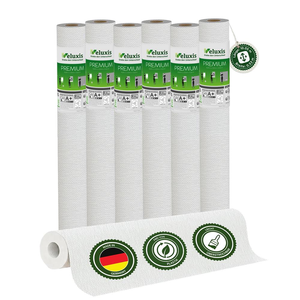 Vliestapete Premium - Gitter-Textiloptik