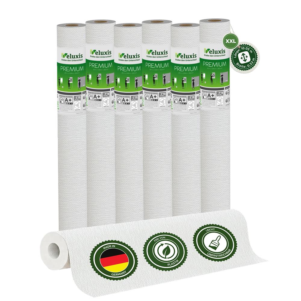 Vliestapete Premium - Gitter-Textiloptik