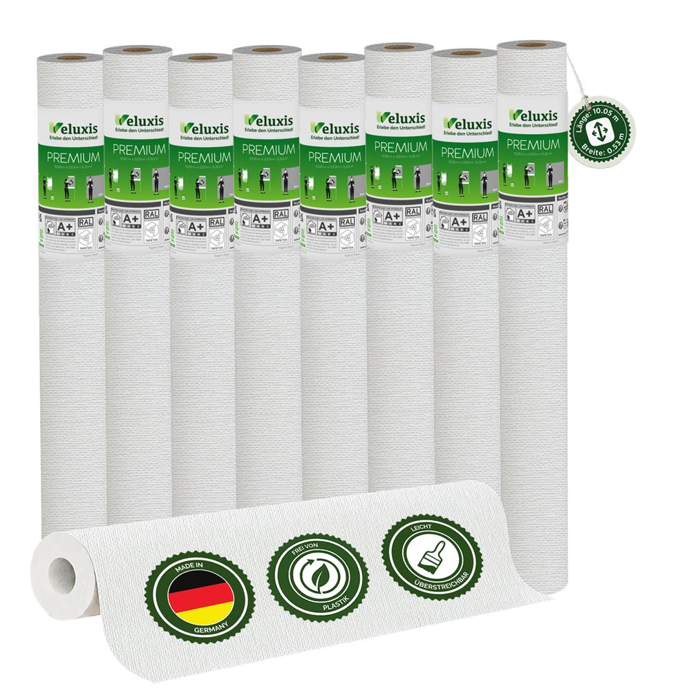 Vliestapete Premium - Gitter-Textiloptik
