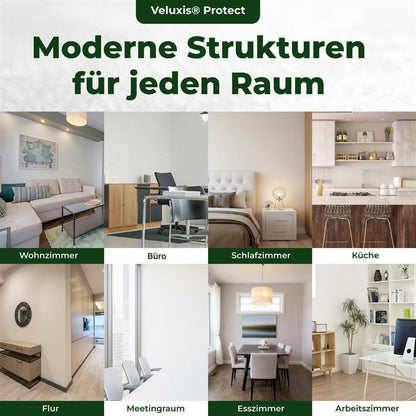 Vliestapete Weiß mit Relief Putzstruktur
