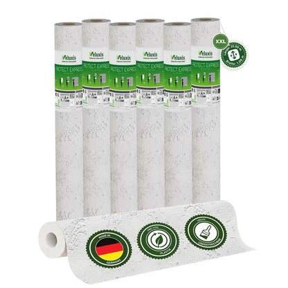 Vliestapete Weiß mit Relief Putzstruktur