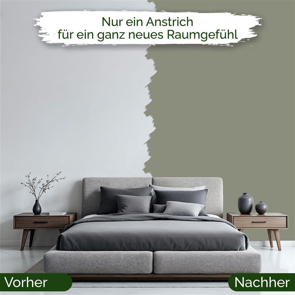 Wandfarbe Premium Grün (Moss Stone)
