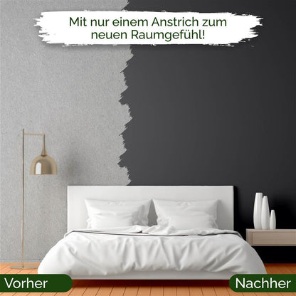 Wandfarbe Universal Schwarz (Casual Caviar)
