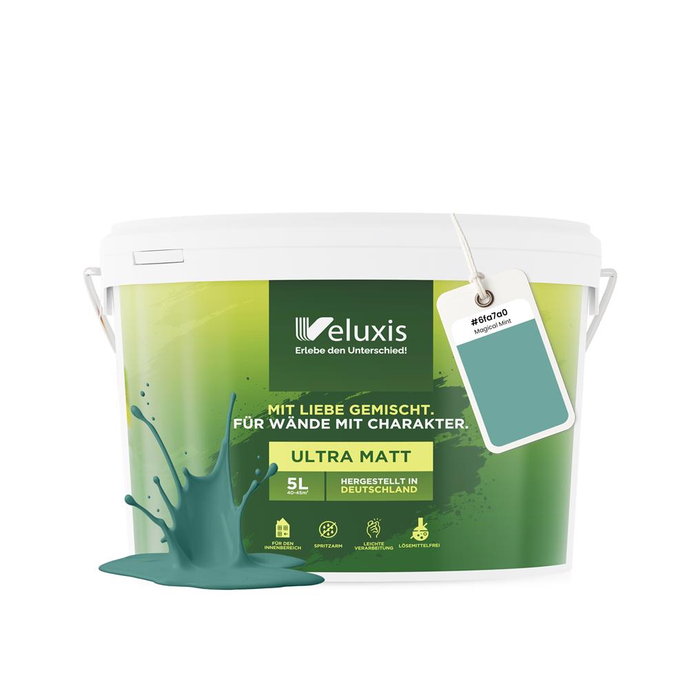 Wandfarbe Universal Türkis (Magical Mint)