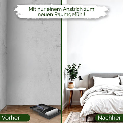 Hochwertige Wandfarbe Weiß