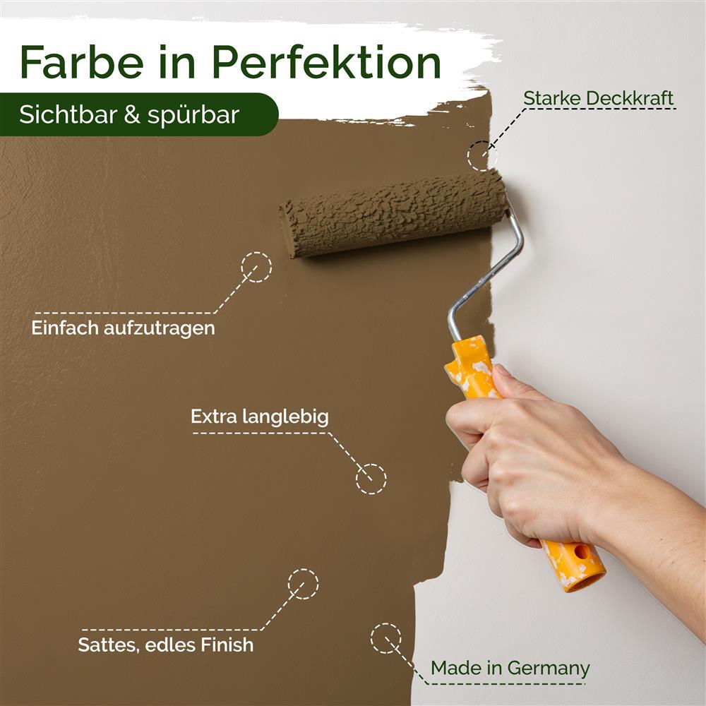 Wandfarbe Universal Braun (Certain Cinnamon)
