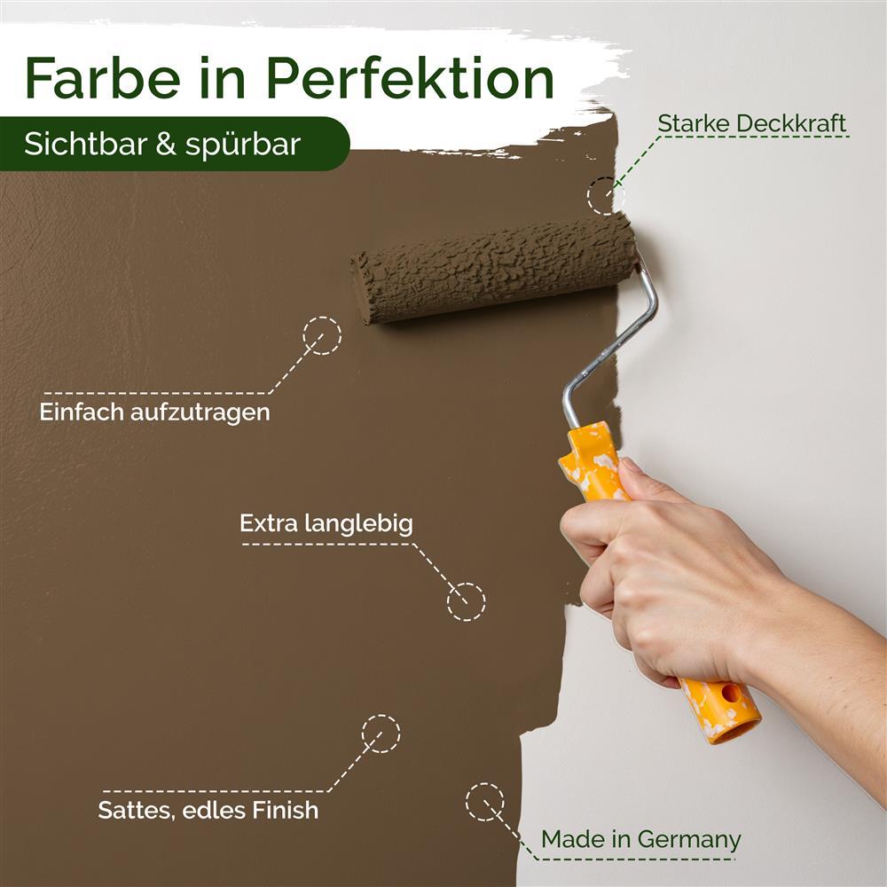 Wandfarbe Universal Braun (Rosy Rosine)