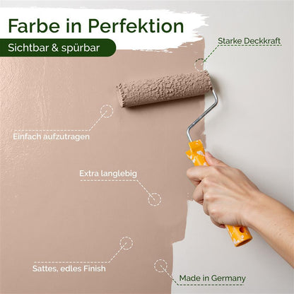 Wandfarbe Universal Braun (Icy Chocolate)