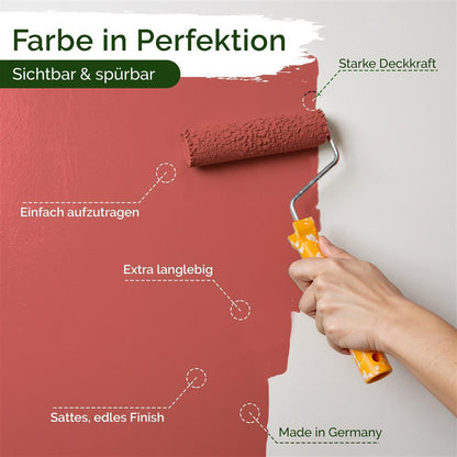 Wandfarbe Universal Rot (Perky Pomegranate)