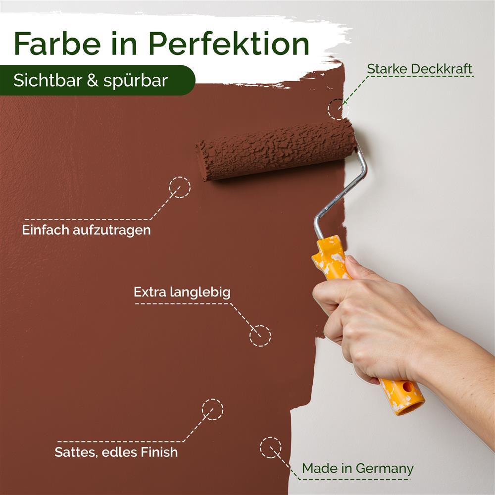 Wandfarbe Universal Rot (Simple Safron)