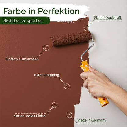Wandfarbe Universal Rot (Simple Safron)