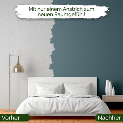 Wandfarbe Universal Blau (Typical Trout)