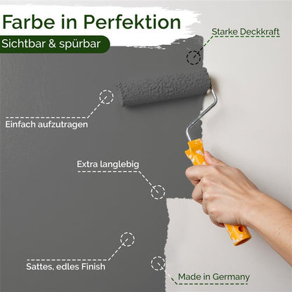 Wandfarbe Universal Grau (Chic Chia)