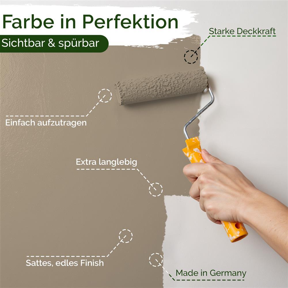 Wandfarbe Universal Beige (Flat White Coffee)
