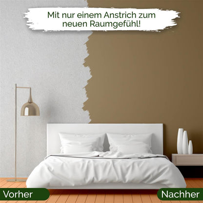 Wandfarbe Universal Braun (Green Lentil)