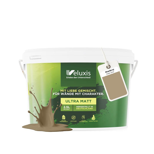 Wandfarbe Universal Braun (Green Lentil)