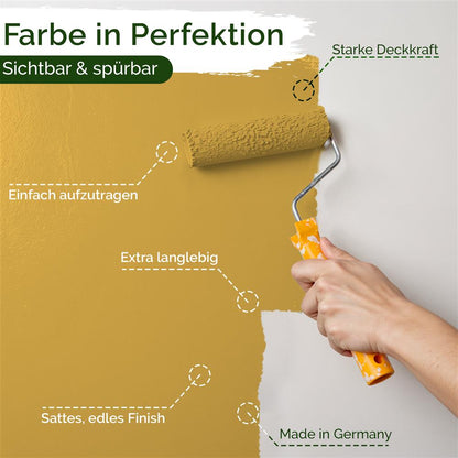Wandfarbe Universal Gelb (Mighty Mango)
