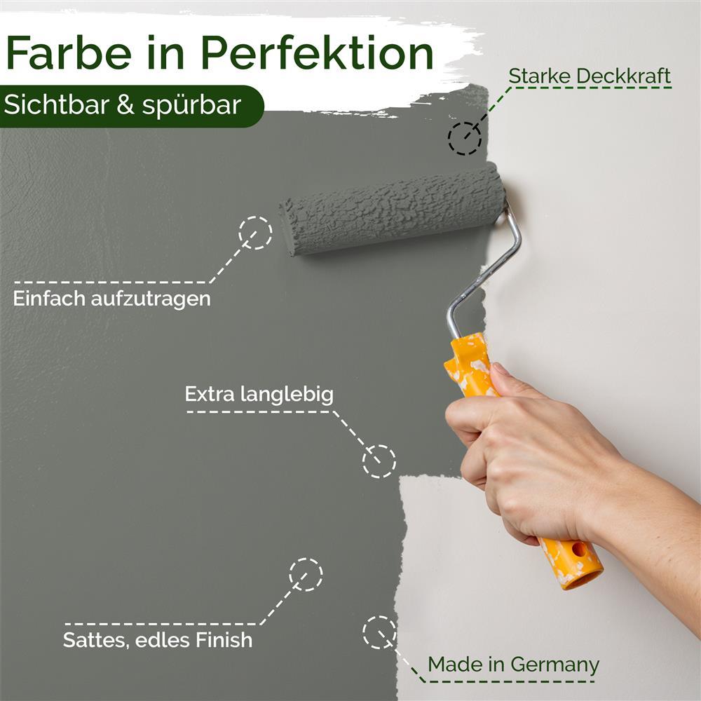 Wandfarbe Universal Grau (Original Oregano)