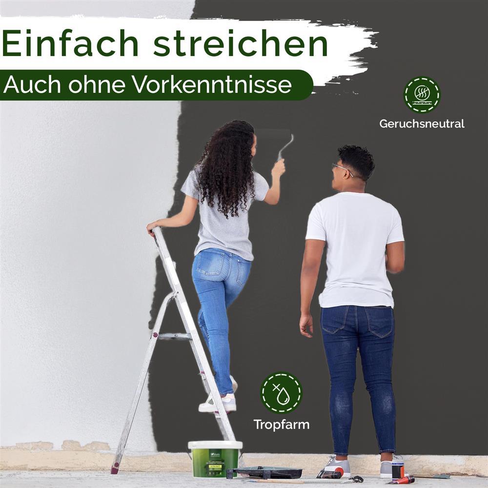 Wandfarbe Universal Schwarz (Poppy Seed)