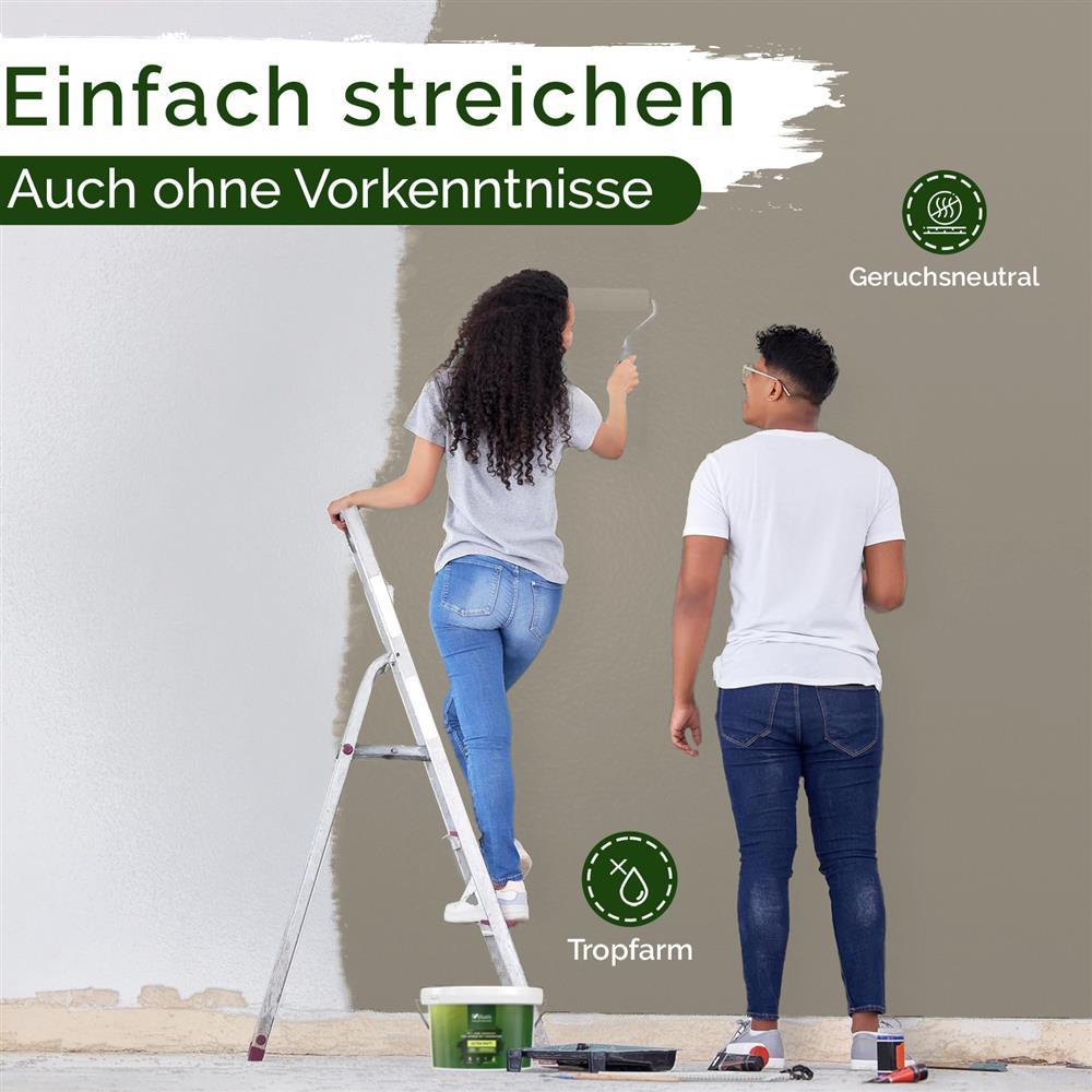 Wandfarbe Universal Grau (Pumpkin Seed)