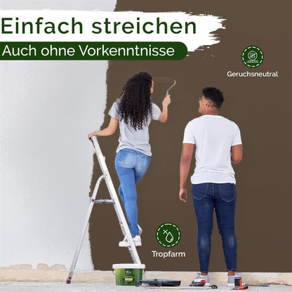 Wandfarbe Universal Braun (Tasty Truffle)
