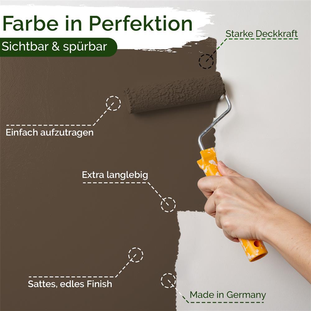 Wandfarbe Universal Braun (Tasty Truffle)