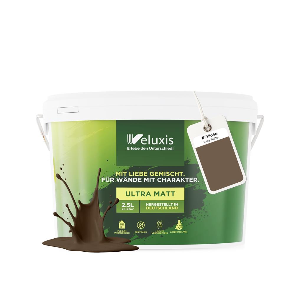 Wandfarbe Universal Braun (Tasty Truffle)