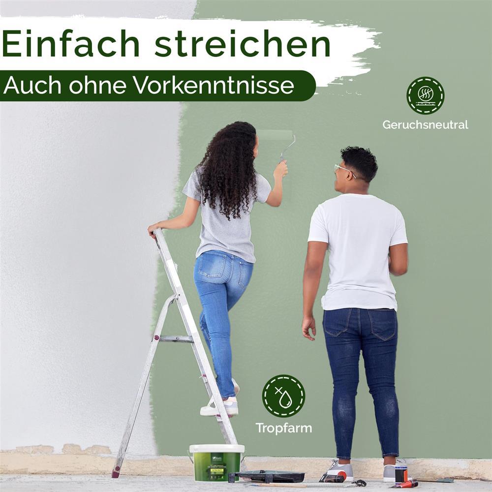 Wandfarbe Universal Grün (Woodruff Cream)