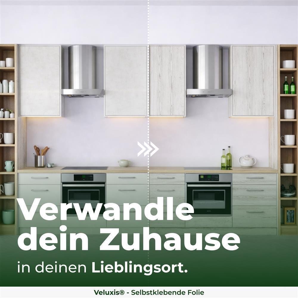 Möbelfolie selbstklebend Eiche Weiß