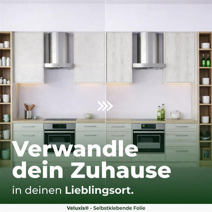 Möbelfolie selbstklebend Eiche Weiß
