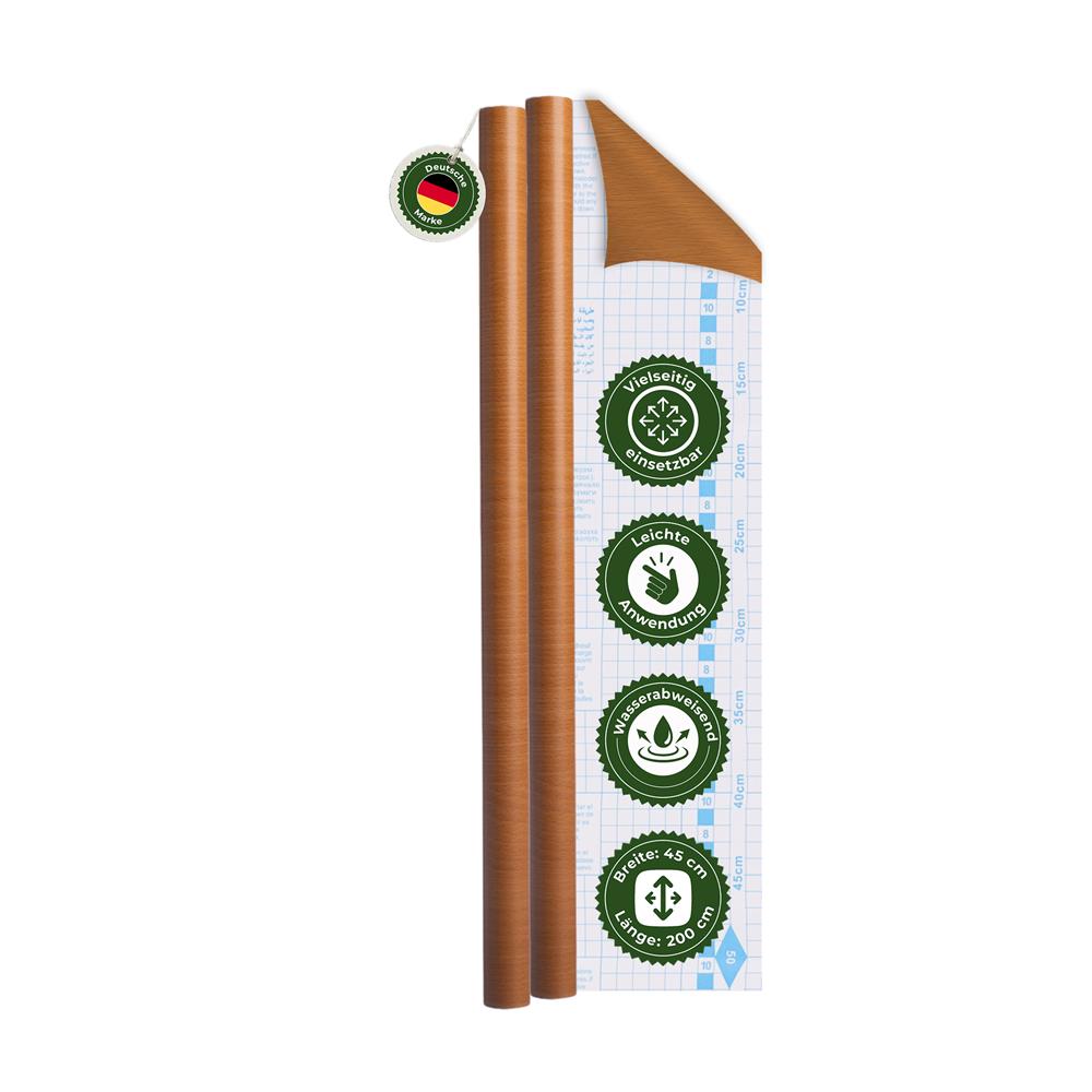 Möbelfolie selbstklebend Buche Natur