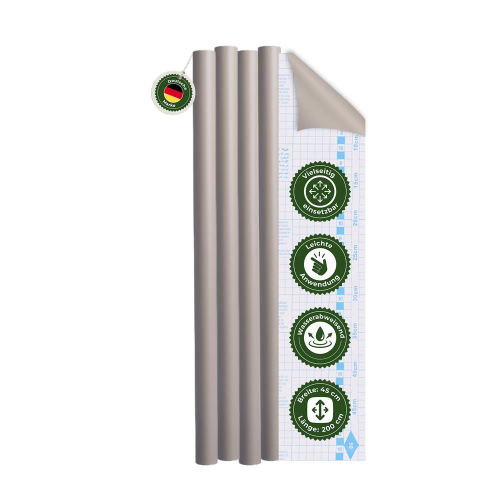 Möbelfolie selbstklebend Taupe