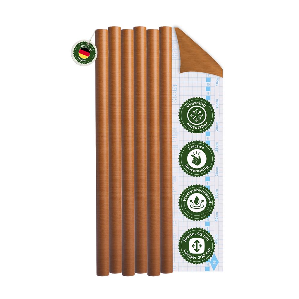 Möbelfolie selbstklebend Buche Natur