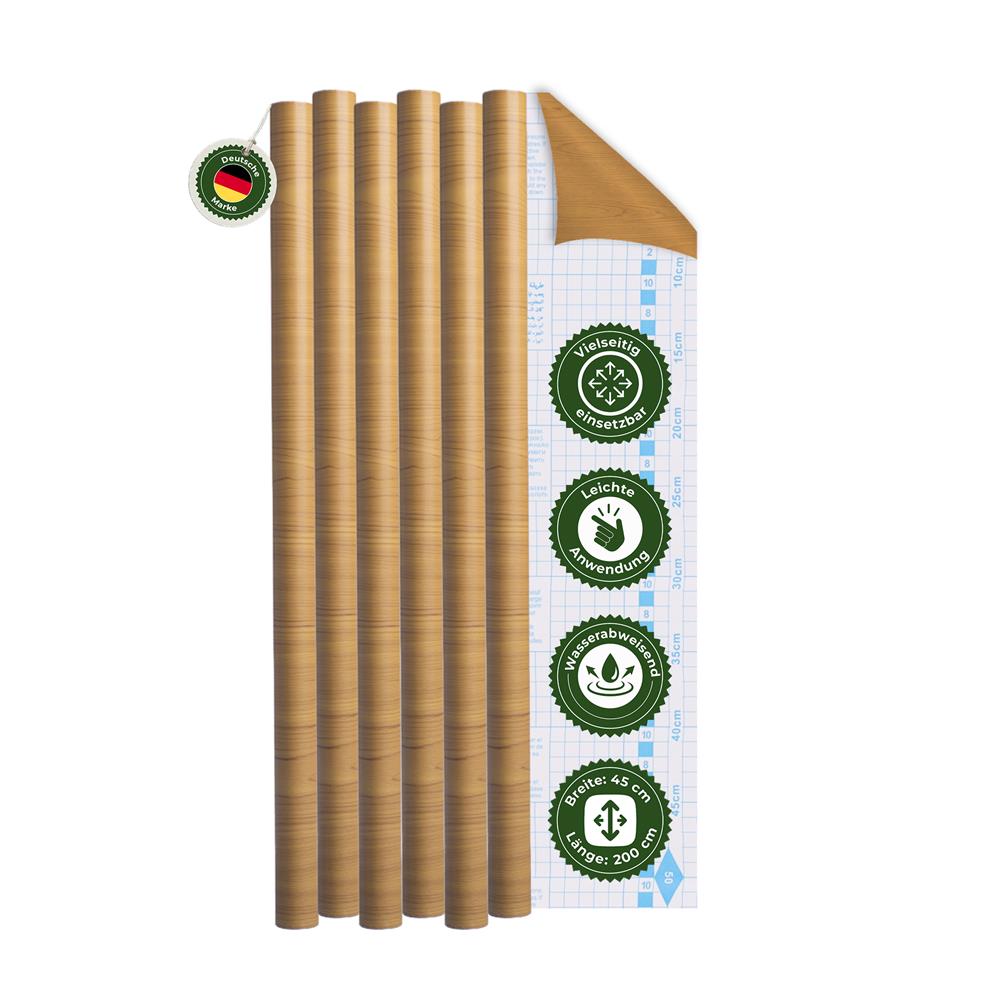 Möbelfolie selbstklebend Fichte Beige