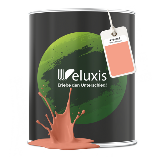 Wandfarbe Warm Salmon - Premium Rot | Veluxis®
